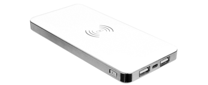 Univerzalna  QI Power bank baterija za polnjenje 2 napr - Kuponko.si