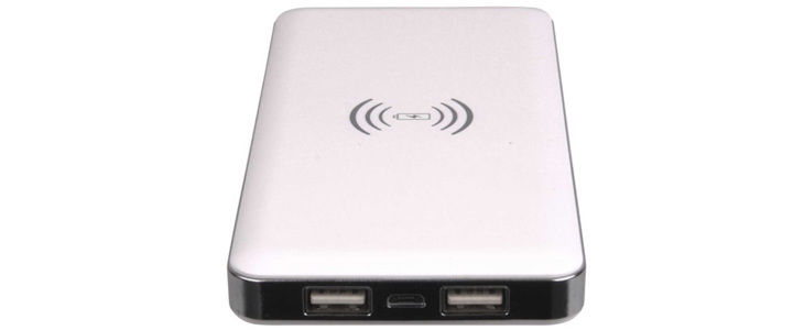 Univerzalna  QI Power bank baterija za polnjenje 2 napr - Kuponko.si