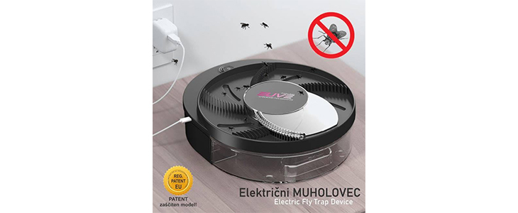 Električni muholovec s polnjenjem USB kabla - Kuponko.si