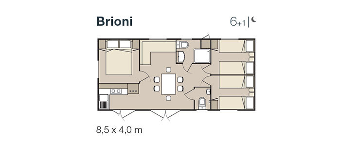 Camping Adria, Ankaran: mobilna hiška, turistični bon - Kuponko.si