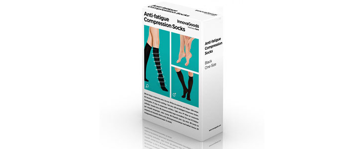 Kompresijske nogavice Relax InnovaGoods Wellness Care - Kuponko.si