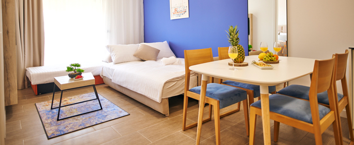 Arancini Residence 4* v Vodicah, najem apartmaja - Kuponko.si