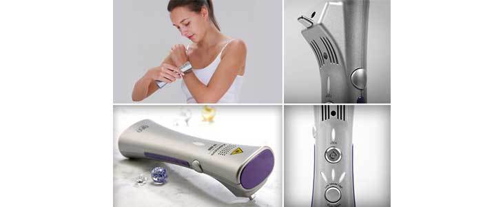 Laserski epilator Xemos s 3 stopnjami jakosti - Kuponko.si