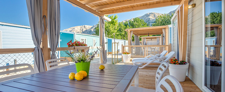 Baška Beach Camping 4*, najem mobilne hiške - Kuponko.si