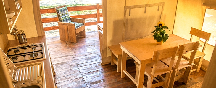 Kamp Veli Jože 4*: oddih v glamping šotoru - Kuponko.si