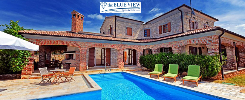 The blue view vilas; luksuzne vile z ogrevanim bazenom - Kuponko.si