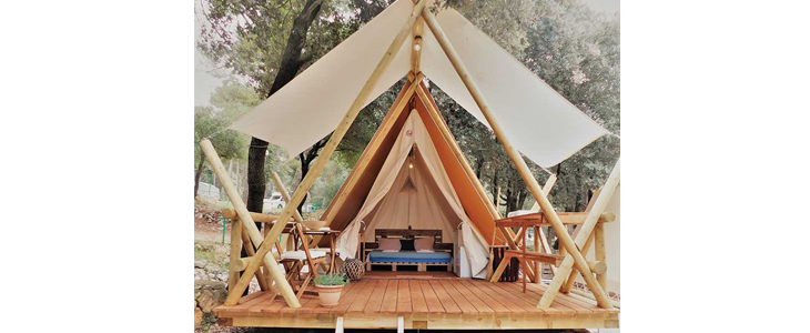 Eco glamping Solaris - oddih v FKK kampu - Kuponko.si