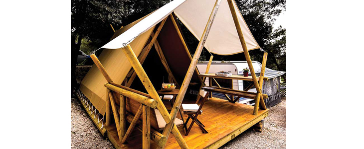 Eco glamping Solaris - oddih v FKK kampu - Kuponko.si