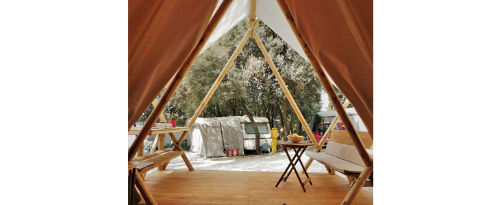 Eco glamping Solaris - oddih v FKK kampu - Kuponko.si