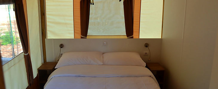 HUDA CENA za oddih v glamping šotorih v kampu s pestro - Kuponko.si