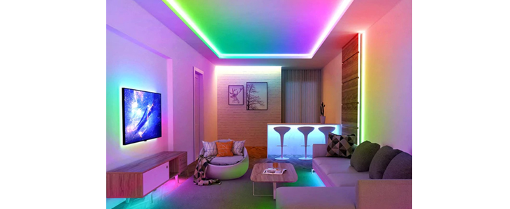 Multibarvne DreamColor RGBIC LED lučke  - Kuponko.si