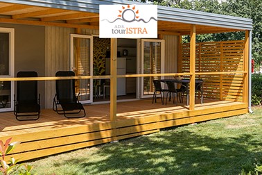 CampingIn Park Umag: družinske mobilne hišice CampingIn Park Umag: družinske mobilne hišice