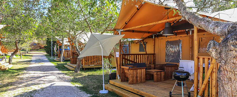 Adriatic Kamp, 7 kampov v Istri: glamping šotori - Kuponko.si