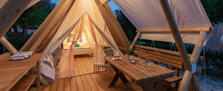 Eco glamping Solaris - oddih v FKK kampu - Kuponko.si