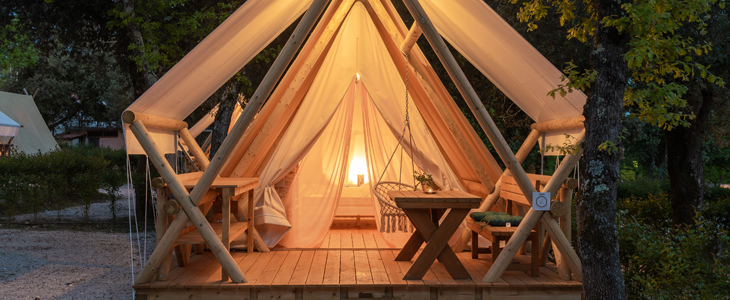 Eco glamping Solaris - oddih v FKK kampu - Kuponko.si