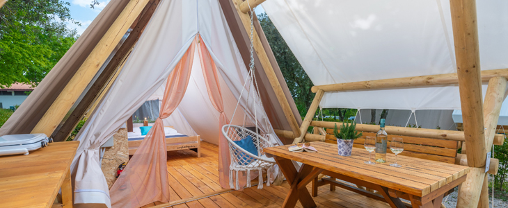 Eco glamping Solaris - oddih v FKK kampu - Kuponko.si