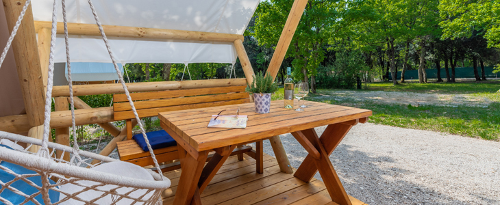 Eco glamping Solaris - oddih v FKK kampu - Kuponko.si