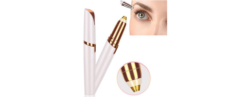 Prenosni Eyebrow epilator za natančno britje obrvi - Kuponko.si