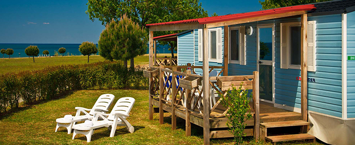 Mobilne hiške Kamp Park Umag 4*, Plava Laguna - Kuponko.si