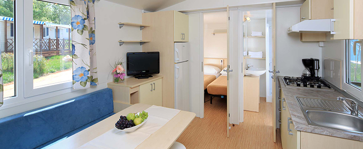 Mobilne hiške Kamp Park Umag 4*, Plava Laguna - Kuponko.si