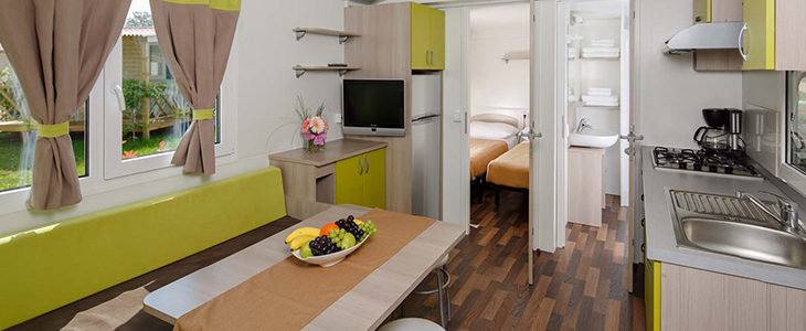 Mobilne hiške Kamp Park Umag 4*, Plava Laguna - Kuponko.si