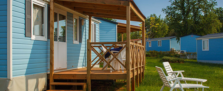 Mobilne hiške Kamp Park Umag 4*, Plava Laguna - Kuponko.si