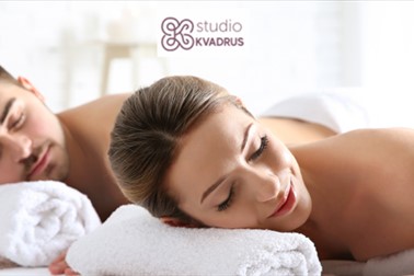 Studio Kvadrus: masaža za 2 osebi
