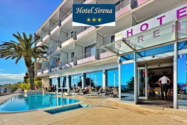 Hotel Sirena 3* Podgora Dalmacija, oddih s polpenzionom