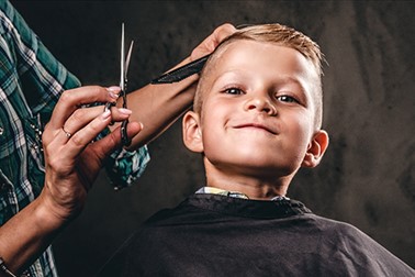 Salon Andrepina: otroško striženje las