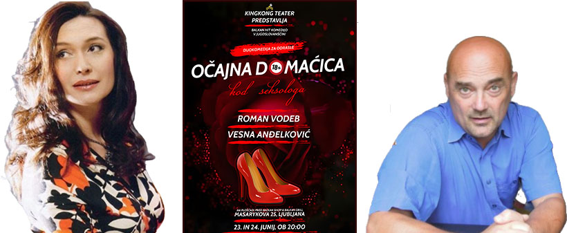 Predstava Očajna domaćica kod seksologa  - Kuponko.si