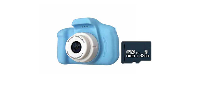 Mega buy, Otroški mini fotoaparat s spominsko kartico - Kuponko.si