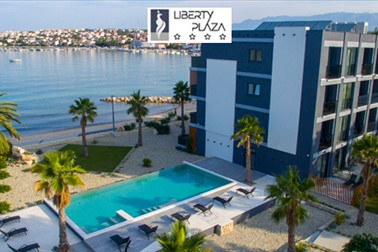 Hotel Liberty Plaza, Novalja, Pag: hotel ob morju Hotel Liberty Plaza, Novalja, Pag: hotel ob morju