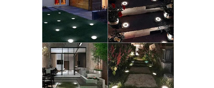 SolarGardenLights, 4 solarne LED svetilke - Kuponko.si
