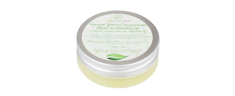 Naravni kremni dezodorant (3x 50 g) - Kuponko.si