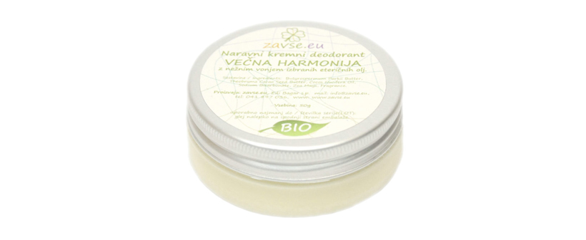 Naravni kremni dezodorant (3x 50 g) - Kuponko.si