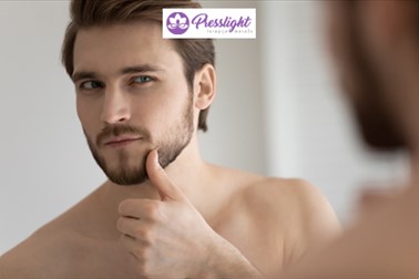Presslight Salon: nega obraza in masaža hrbta za moške