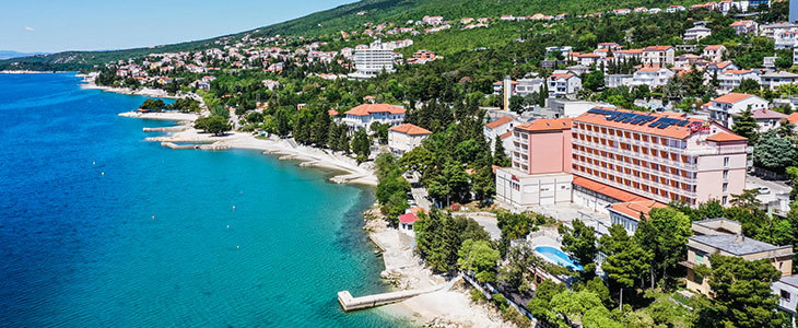 Hotel Mediteran 3*, Cirkvenica: oodih za 2, polpenzion - Kuponko.si