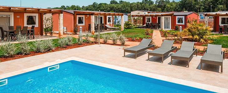 Mobilne hiške Kamp Park Umag 4*, Plava Laguna - Kuponko.si