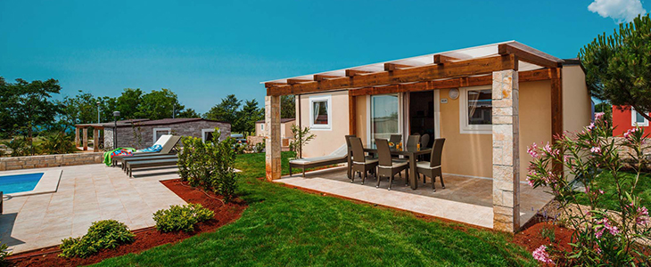 Mobilne hiške Kamp Park Umag 4*, Plava Laguna - Kuponko.si