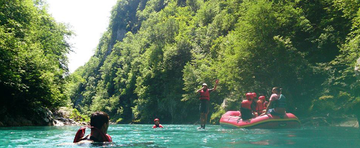 Rafting na Tari in Drini - oddih v Foci - Kuponko.si