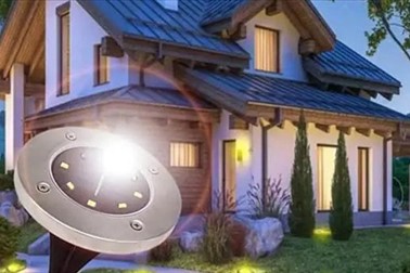 SolarGardenLights, 4 solarne LED svetilke SolarGardenLights, 4 solarne LED svetilke