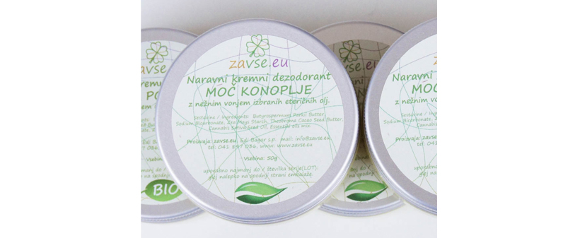 Naravni kremni dezodorant (50 g) - Kuponko.si