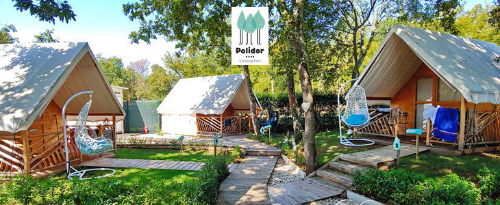 Polidor Camping Park, Funtana, Istra: glamping sobica - Kuponko.si