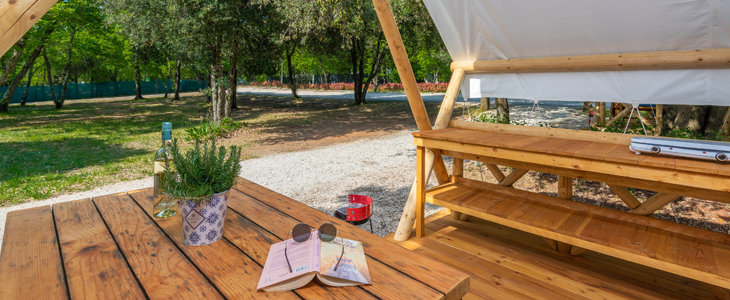 Eco glamping Solaris - oddih v FKK kampu - Kuponko.si