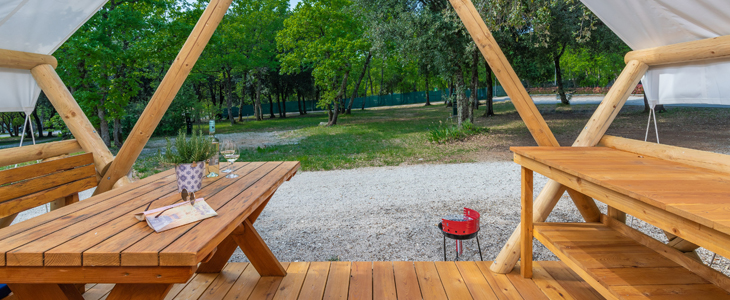 Eco glamping Solaris - oddih v FKK kampu - Kuponko.si
