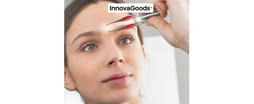 Pinceta z LED lučko Lezers InnovaGoods - Kuponko.si