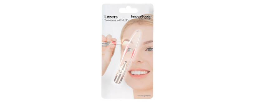 Pinceta z LED lučko Lezers InnovaGoods - Kuponko.si