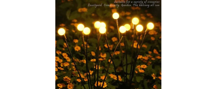 Solarna vrtna svetilka s 6 lučkami FireflyLights - Kuponko.si