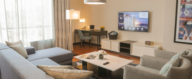 Oddih v Sarajevu - apartma Bosmal Arjaan by Rotana - Kuponko.si