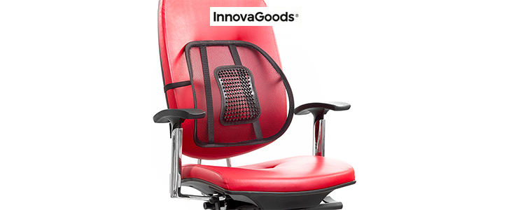 Prenosna zračna ledvena podpora Innovagoods Backonfy - Kuponko.si